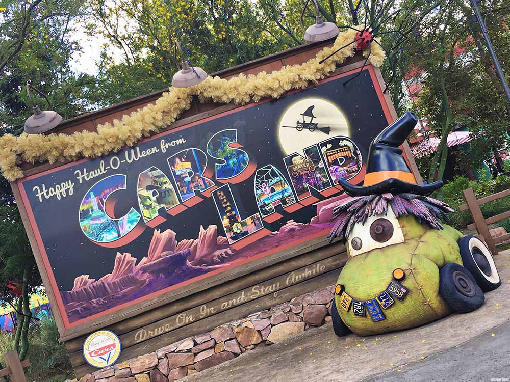 See Cars Land At Halloween Time
