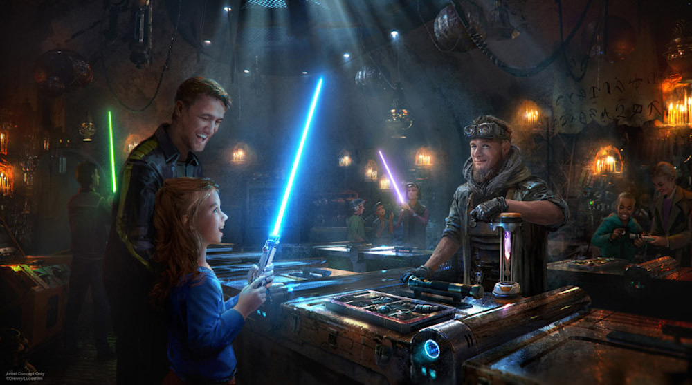 Star Wars Land Disneyland Light Saber Merchendise