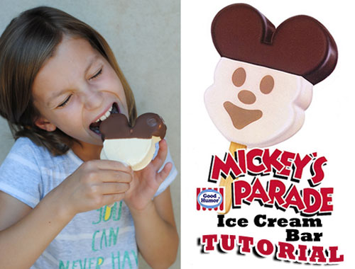 DISNEY® Mickey Mouse Vanilla Light Ice Cream Bars