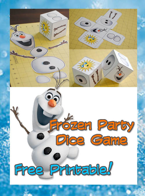 frozen party games printable